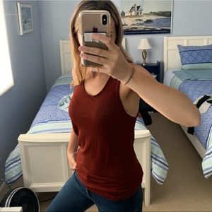 Stretchy mesh-like tank top from H&M Dubai.